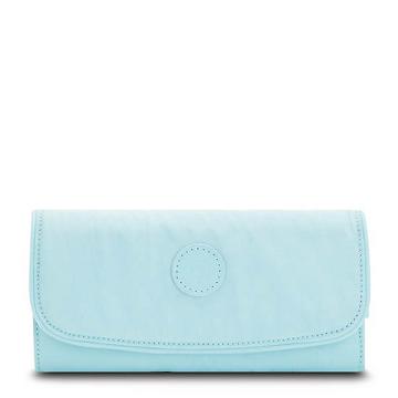 Kipling Money Land Snap Wallet Wallets Meadow Blue | AU 2186CT